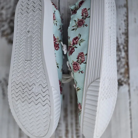 Madden Girl Floral Sneakers - Picture 3 of 5